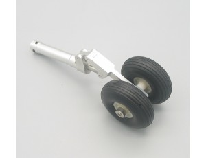 Top-Design CNC Suspension Nose Landing Gear Strut With Twin Wheel 140mm - (5.0)